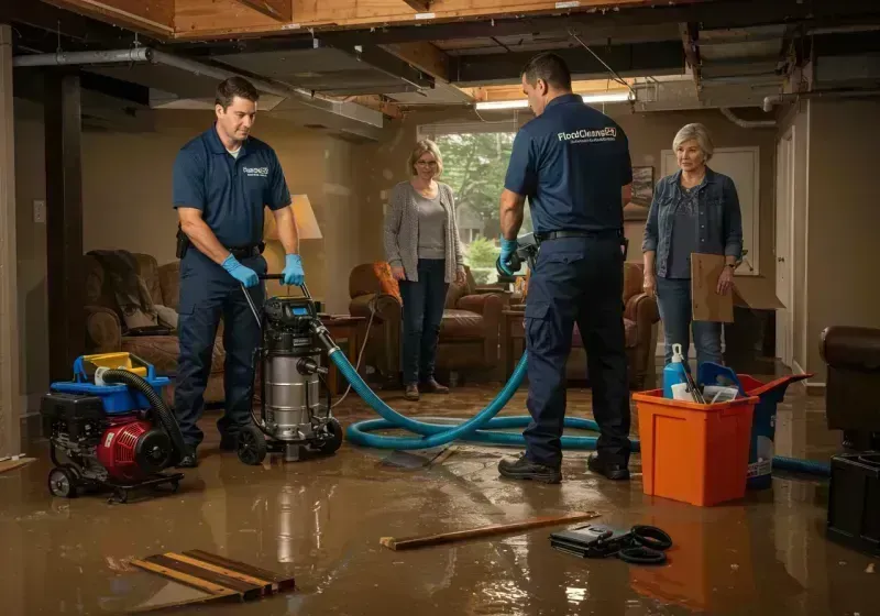 Basement Water Extraction and Removal Techniques process in Bay Minette, AL