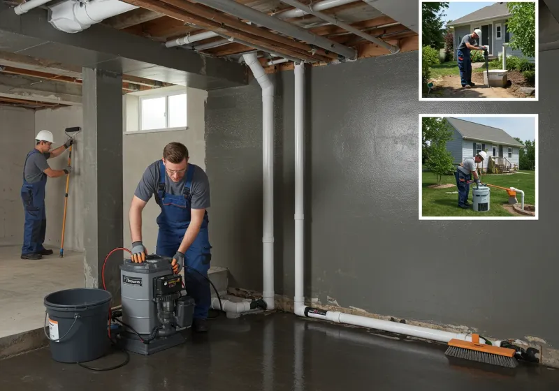 Basement Waterproofing and Flood Prevention process in Bay Minette, AL